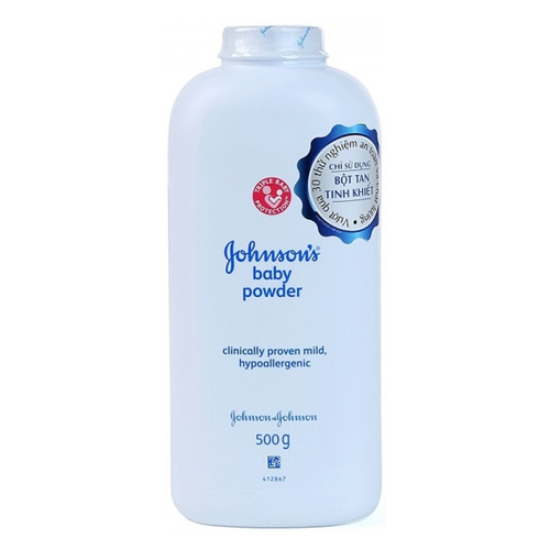 Johnson's Baby Powder Clinically Proven Mild, hypoallergenic 500g